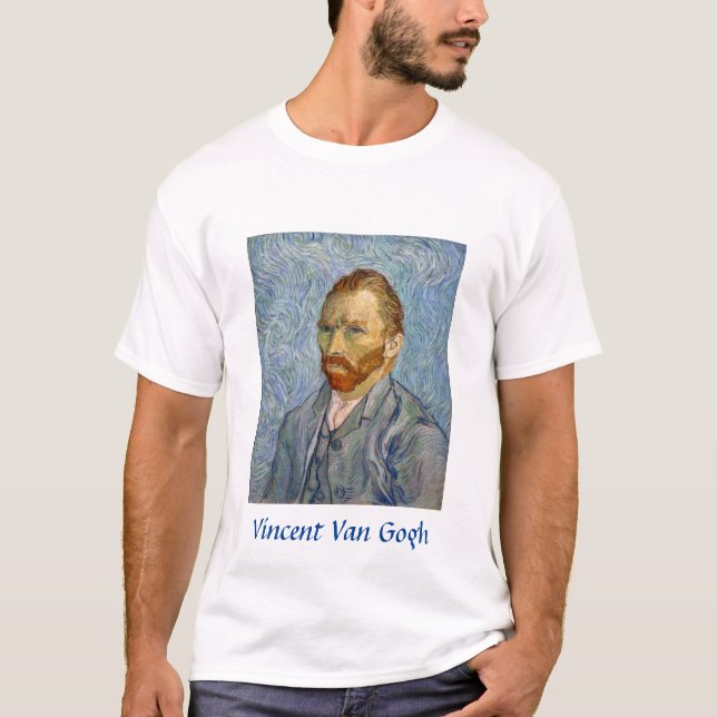 Camiseta Vincent Van Gogh - Autorretrato (Frente)