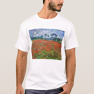 Camiseta Vincent van Gogh - Campo de Papoulas