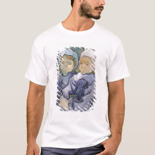 Camiseta Vincent van Gogh  Duas Meninas, 1890