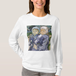 Camiseta Vincent van Gogh  Duas Meninas, 1890