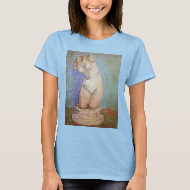 Camiseta Vincent van Gogh - Estatuto das Placas Female Tors (Frente)