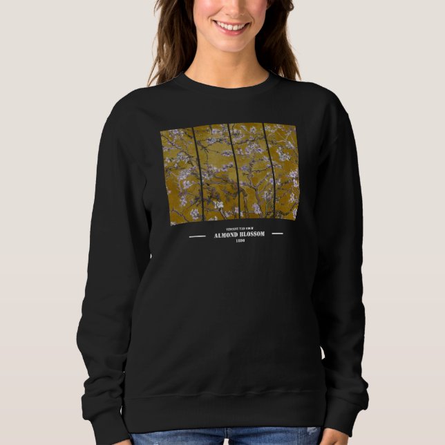 Camiseta Vincent Van Gogh Flor de Amendoeira  (Frente)