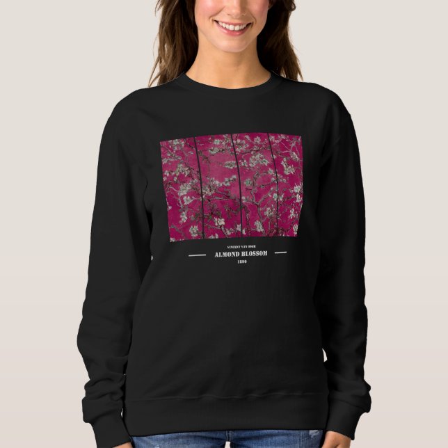 Camiseta Vincent Van Gogh Flores de amendoeira  (Frente)