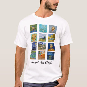 Camiseta Vincent Van Gogh - Grelha de Mastercastas