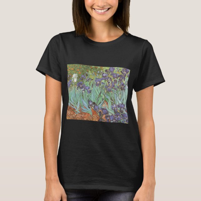 Camiseta Vincent van Gogh - Íris (Frente)