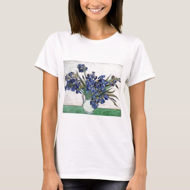 Camiseta Vincent van Gogh Irises (Frente)