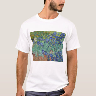 Camiseta Vincent Van Gogh, irlandeses, Les Iris