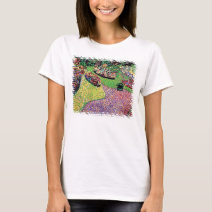 Camiseta Vincent Van Gogh - Jardim em Auvers Arte Fino