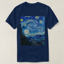 Camiseta Vincent Van Gogh Na Noite Estrelada