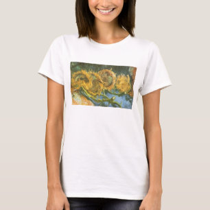 Camiseta Vincent van Gogh - Natureza Morta: Quatro Girassói