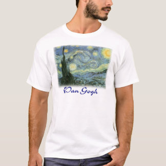 Camiseta Vincent van Gogh - noite estrelado
