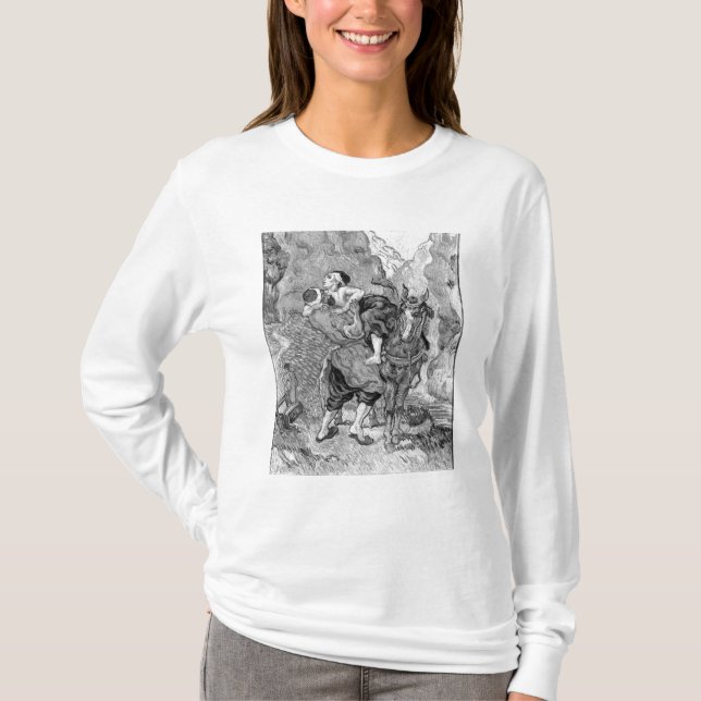Camiseta Vincent van Gogh | o bom samaritano (Frente)