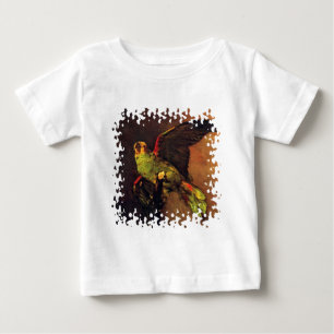 Camiseta Vincent Van Gogh - O Papagaio Verde Amante das Ave