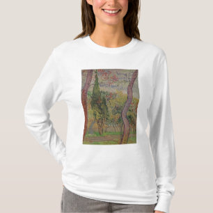Camiseta Vincent van Gogh o parque no St Paul
