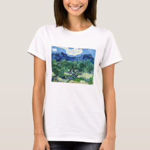 Camiseta Vincent Van Gogh, Oliveiras com os Alpilles