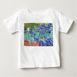 Camiseta Vincent Van Gogh pintando Íris