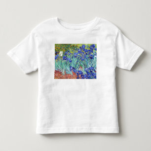 Camiseta Vincent Van Gogh pintando Íris