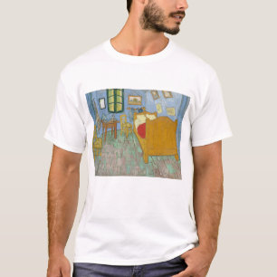 Camiseta Vincent Van Gogh, quarto de dormir em Arles, versã