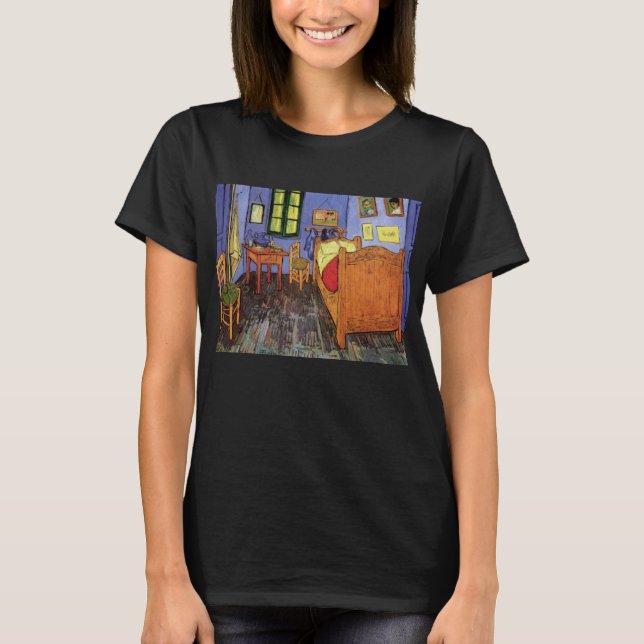 Camiseta Vincent van Gogh - Quarto de Vincent em Arles (Frente)