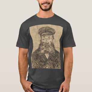 Camiseta Vincent van Gogh - Retrato de Joseph Roulin