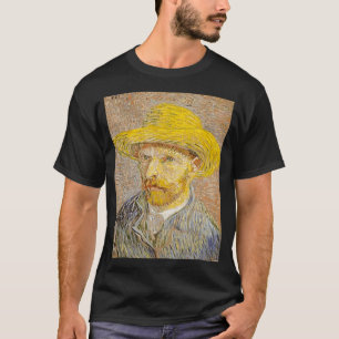 Camiseta Vincent van Gogh SelfRetrato como Pintor Vintag