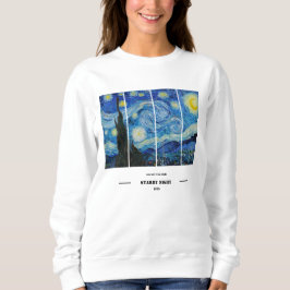 Camiseta Vincent Van Gogh Starry Night Sweatshirt 