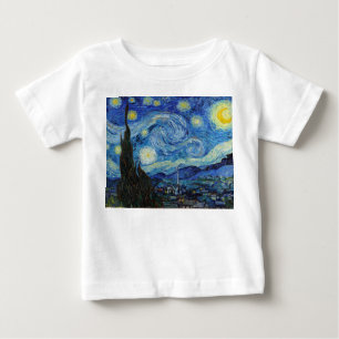 Camiseta Vincent Van Gogh Starry Night Vintage