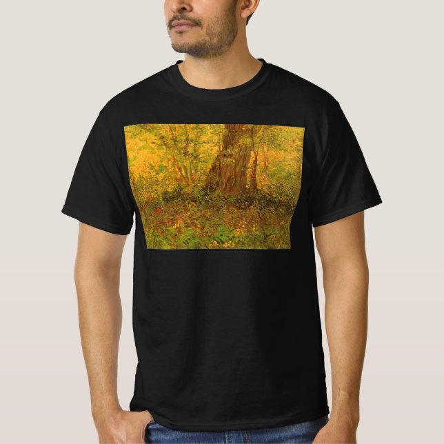 Camiseta Vincent van Gogh - Sub-bosque (Frente)