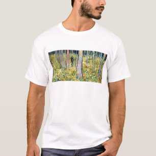 Camiseta Vincent Van Gogh - Sub-bosque com Duas Figuras