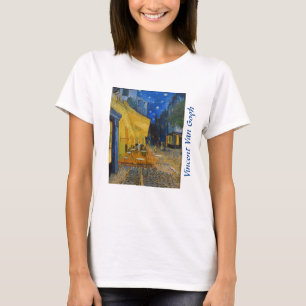 Camiseta Vincent van Gogh - Terraço do Café à Noite