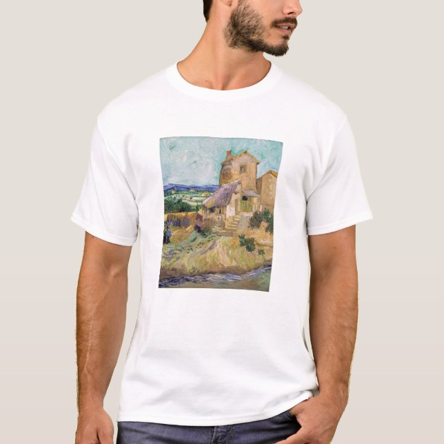 Camiseta Vincent van Gogh - The Old Mill (Frente)
