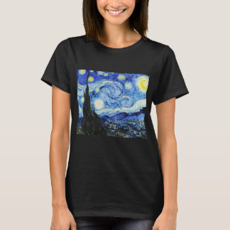 Camiseta Vincent Van Gogh, The Starry Night painting