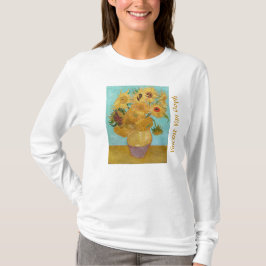 Camiseta Vincent Van Gogh - Vase com Doze Girassóis
