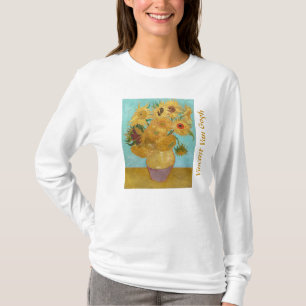Camiseta Vincent Van Gogh - Vaso com Doze Girassóis
