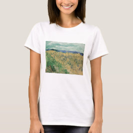Camiseta Vincent Van Gogh, Wheatfield Com Cornflower