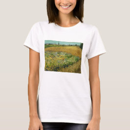 Camiseta Vincent Van Gogh, Wheatfield, Korenveld
