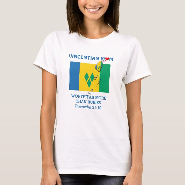 Camiseta VINCENTIAN MOM Proverbs 31 (Frente)