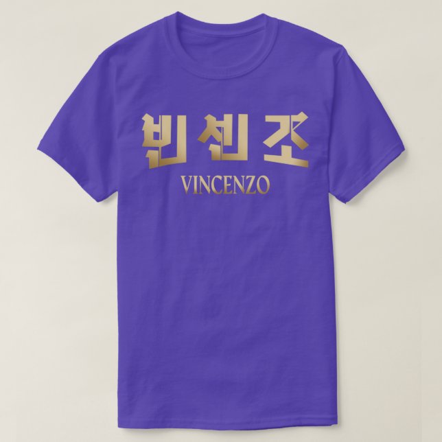 Camiseta Vincenzo Cassano Drama Coreano 1 (Frente do Design)