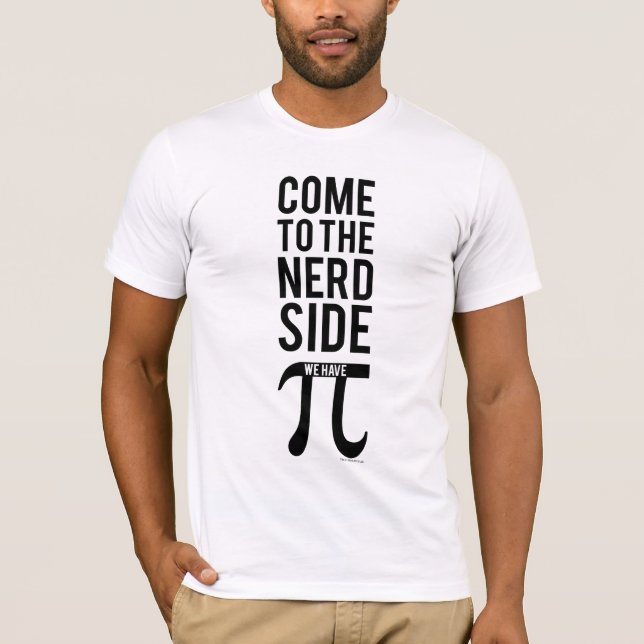 Camiseta Vindo ao lado do nerd (Frente)