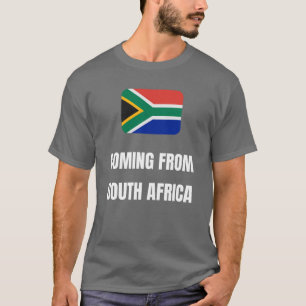 Camiseta Vindo da África do Sul