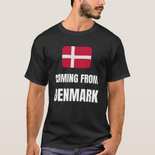 Camiseta Vindo da Dinamarca