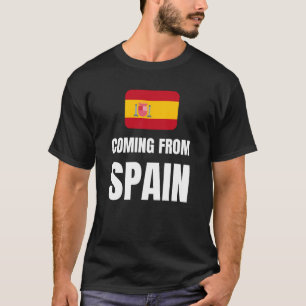 Camiseta Vindo da Espanha