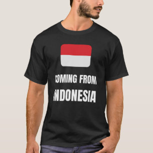 Camiseta Vindo da Indonésia