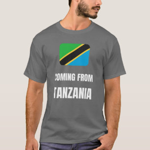 Camiseta Vindo da Tanzânia
