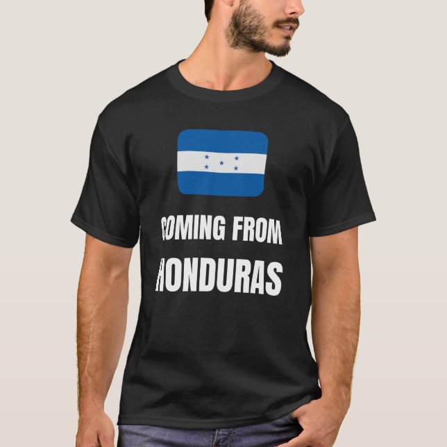 Camiseta Vindo de Honduras (Frente)