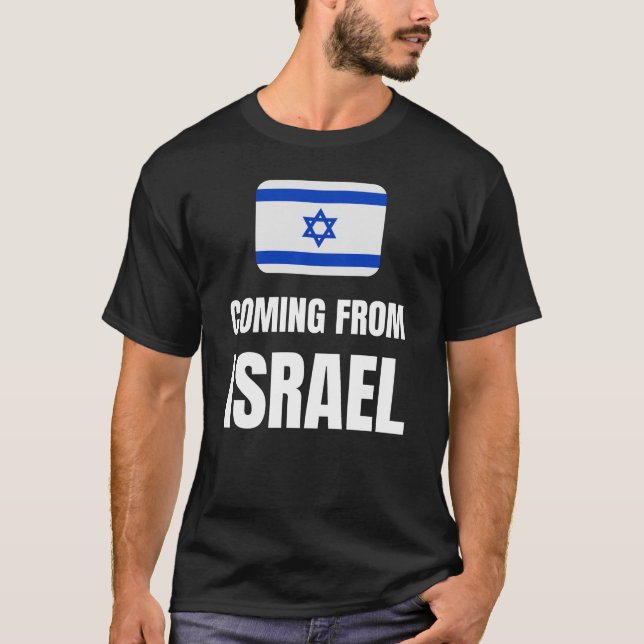 Camiseta Vindo de Israel (Frente)