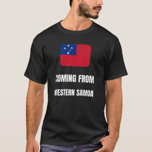 Camiseta Vindo de Samoa Ocidental