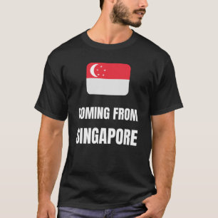 Camiseta Vindo de Singapura