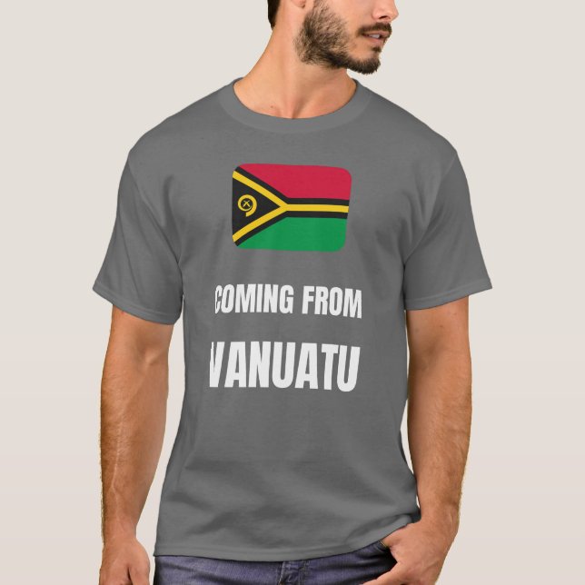 Camiseta Vindo de Vanuatu (Frente)