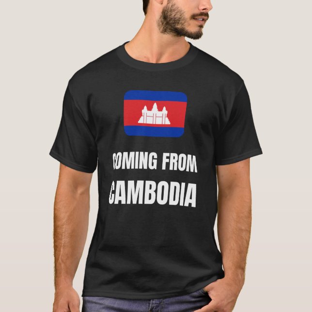 Camiseta Vindo do Camboja (Frente)